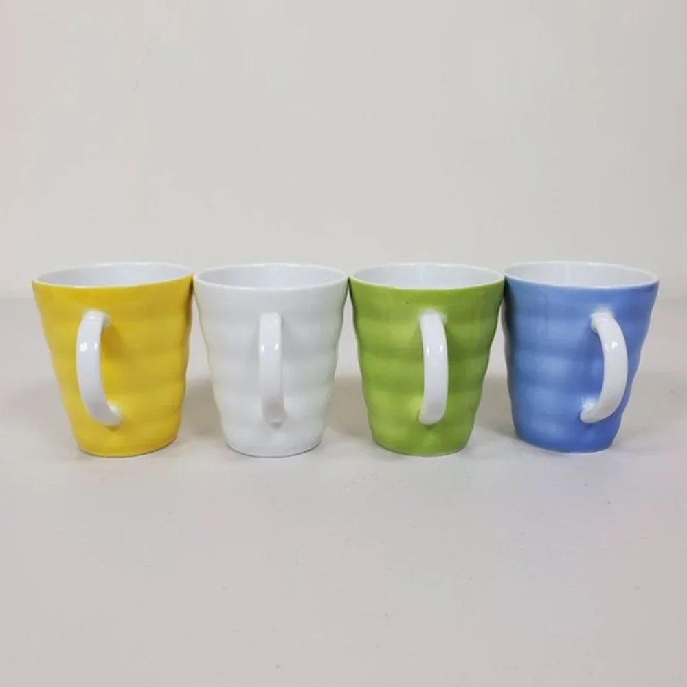 Williams Sonoma Mugs Pastel Colors Set of‎ 4